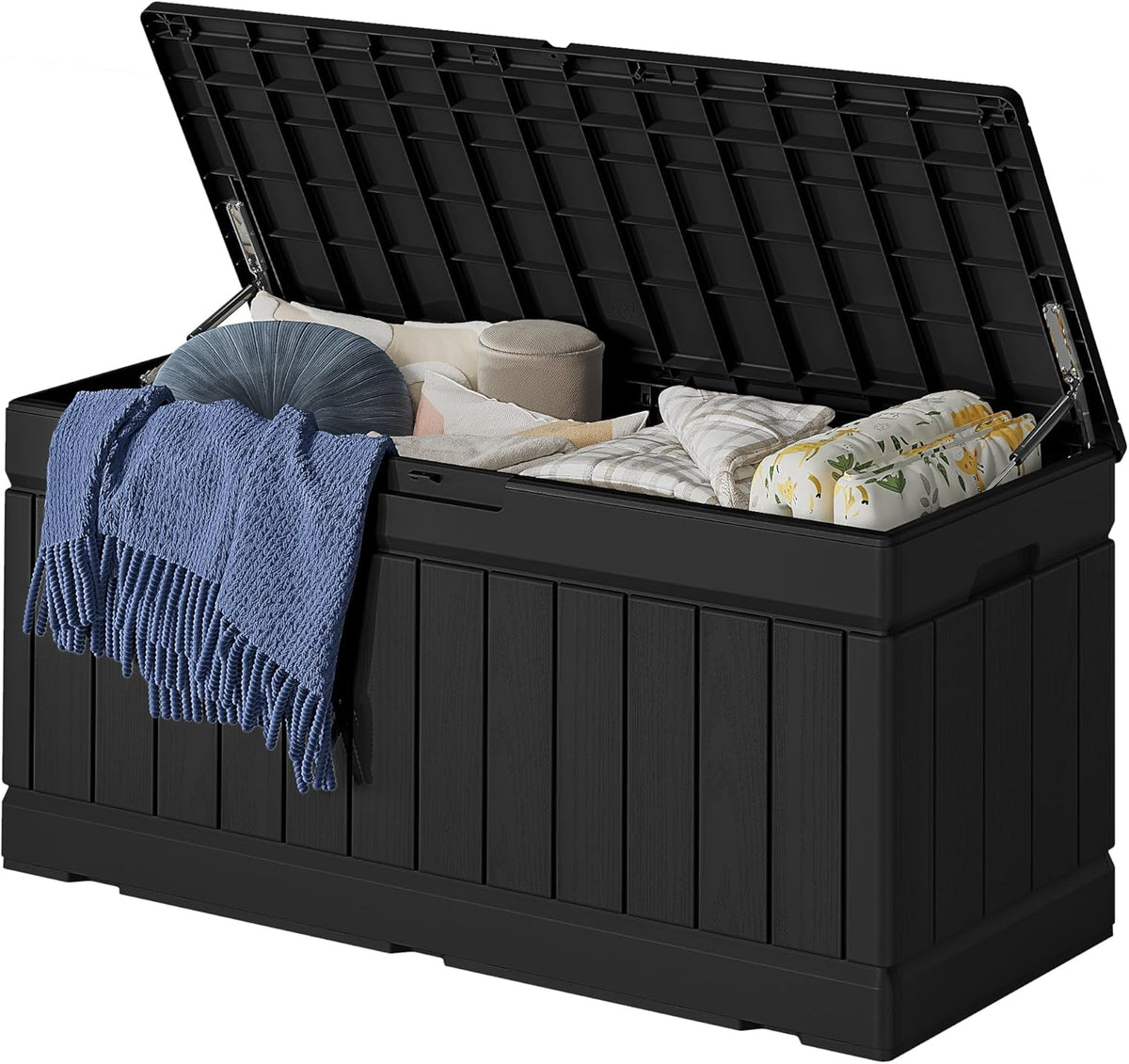 78 gallon deck box outdoor indoor waterproof storage, main product view