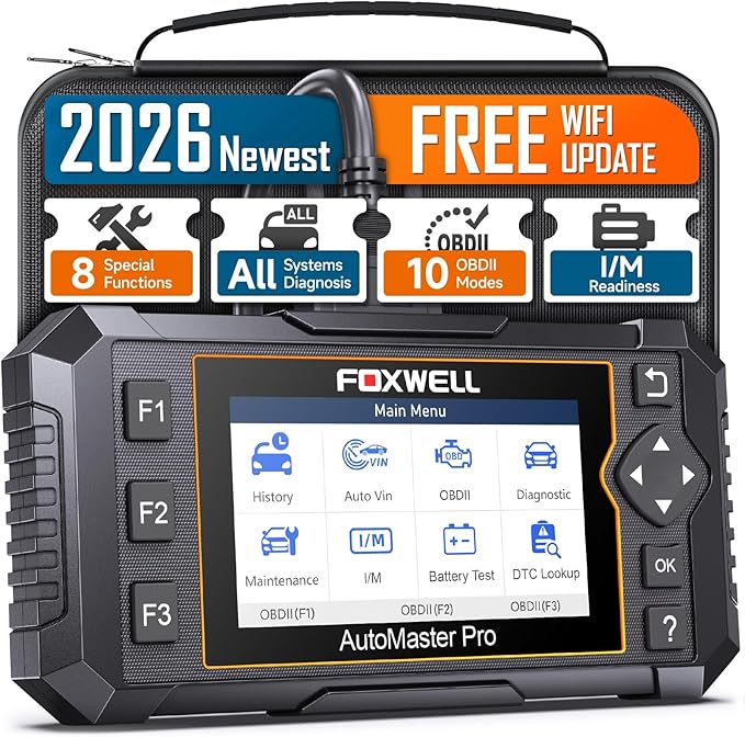 2026 FOXWELL NT624 Elite OBD2 Scanner Upgraded from NT614Elite & NT604Elite by FOXWELL