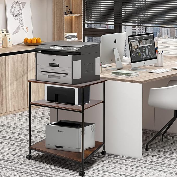 EMERIT 3-Tier Printer Stand for Laser/Inkjet/All-in-One - Image 7