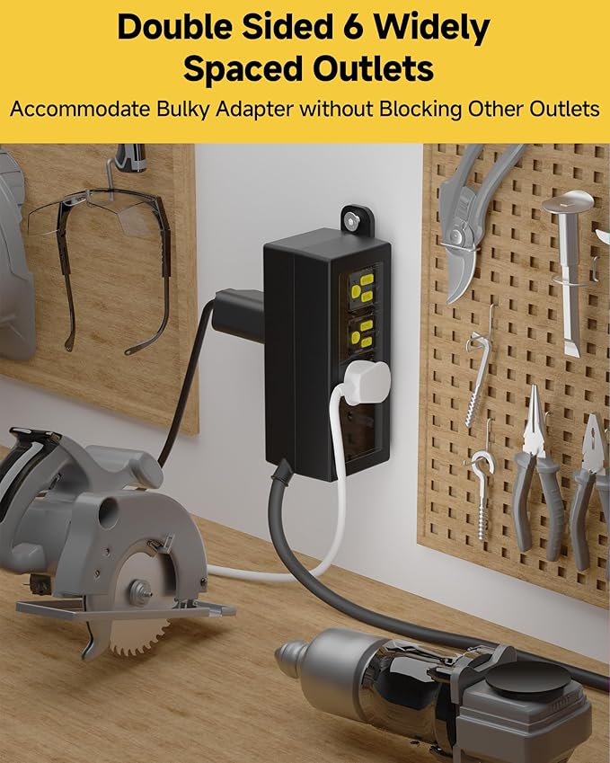 IP66 Outdoor Power Strip Waterproof, Iwister Heavy Duty Surge Protector - Image 7