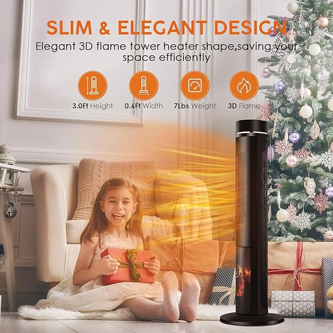 Air Choice 36" Tower Space Heater - Image 5