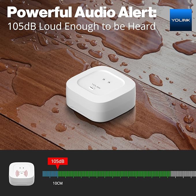YoLink Smart Home Starter Kit: SpeakerHub & Water Leak Sensor 4 - Image 6
