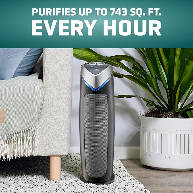 GermGuardian HEPA Air Purifier for Home, Large Rooms - Image 4