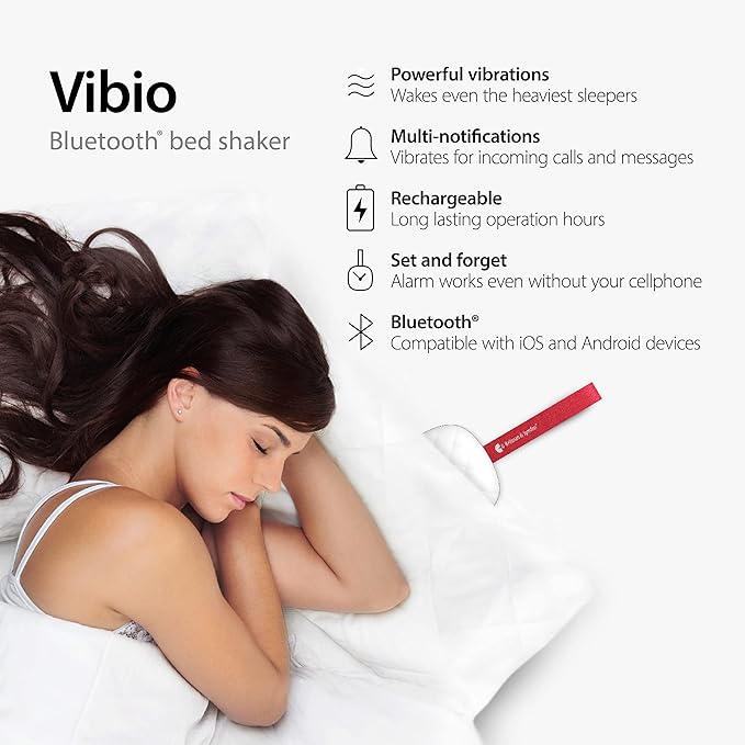 Bellman & Symfon Vibio Bluetooth Bed Shaker – Silent Vibrating Travel Alarm - Image 2
