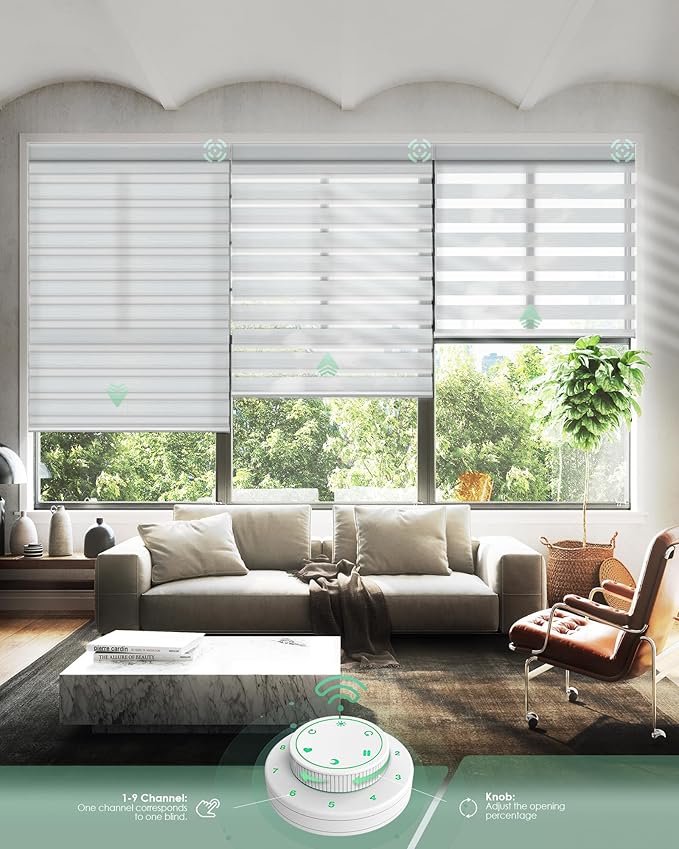 Yoolax Motorized Zebra Blinds Works - Image 2