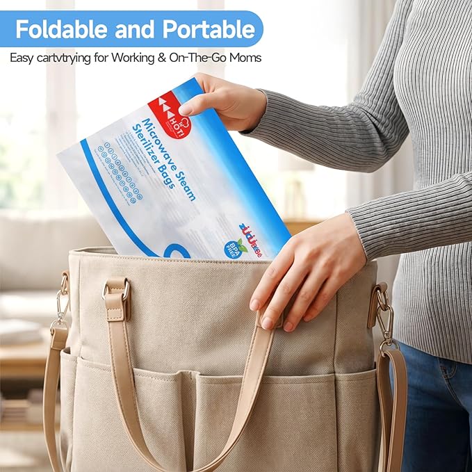 Microwave Steam Sterilizer Bags 12pc - Image 2