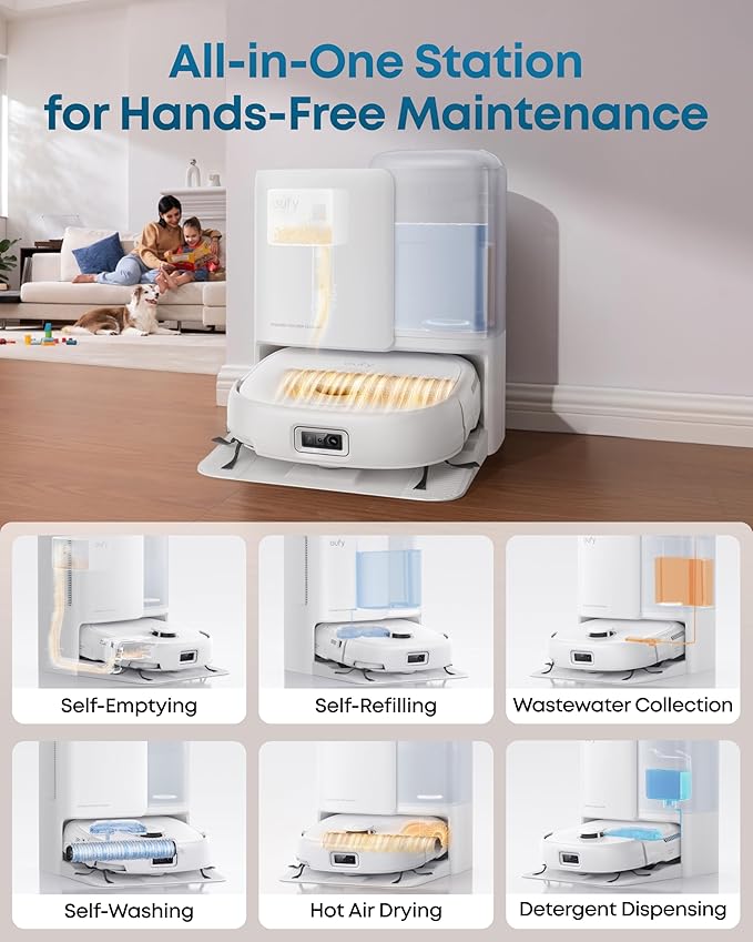 eufy Robot Vacuum E25, HydroJet System - Image 5