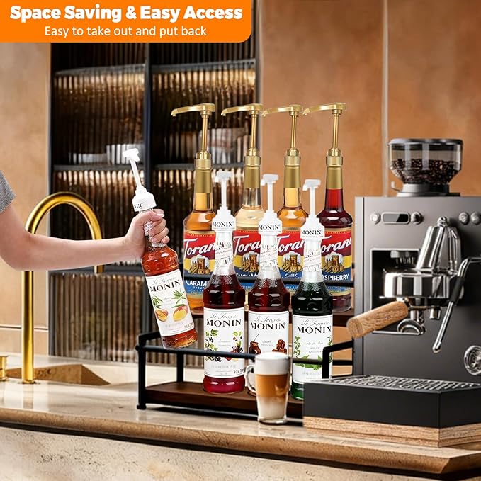 Coffee Syrup Rack Organizer - Image 3
