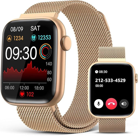 EarlySincere Smart Watches for Women Blood Pressure, 1.9" HD Full Touch Screen by EarlySincere