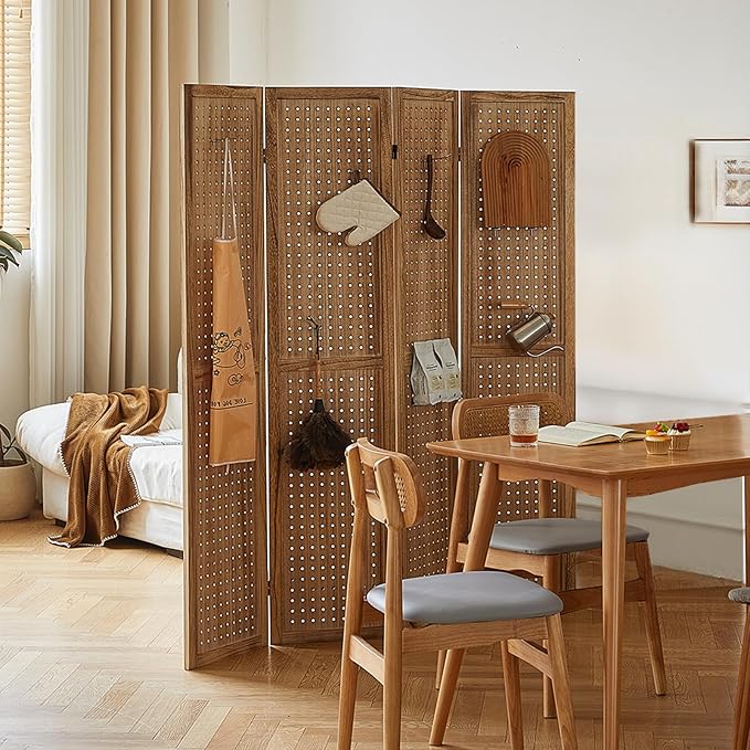 Asnefeli Pegboard Display Room Divider - Image 2