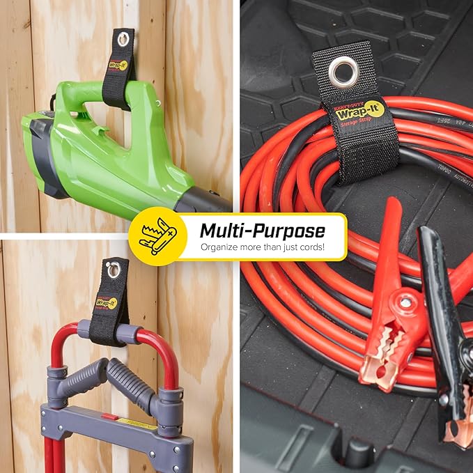 Heavy-Duty Wrap-It Storage Straps, 13-inch - Image 4