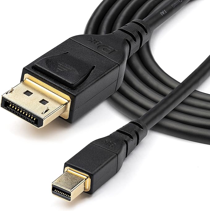 StarTech.com 3ft VESA Certified Mini DisplayPort to DisplayPort 1.4 Cable - Image 5