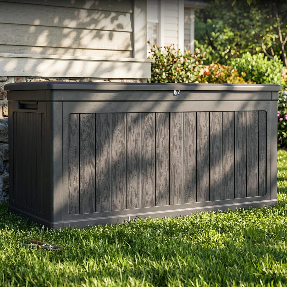 270 gallons outdoor storage deck box, main product view