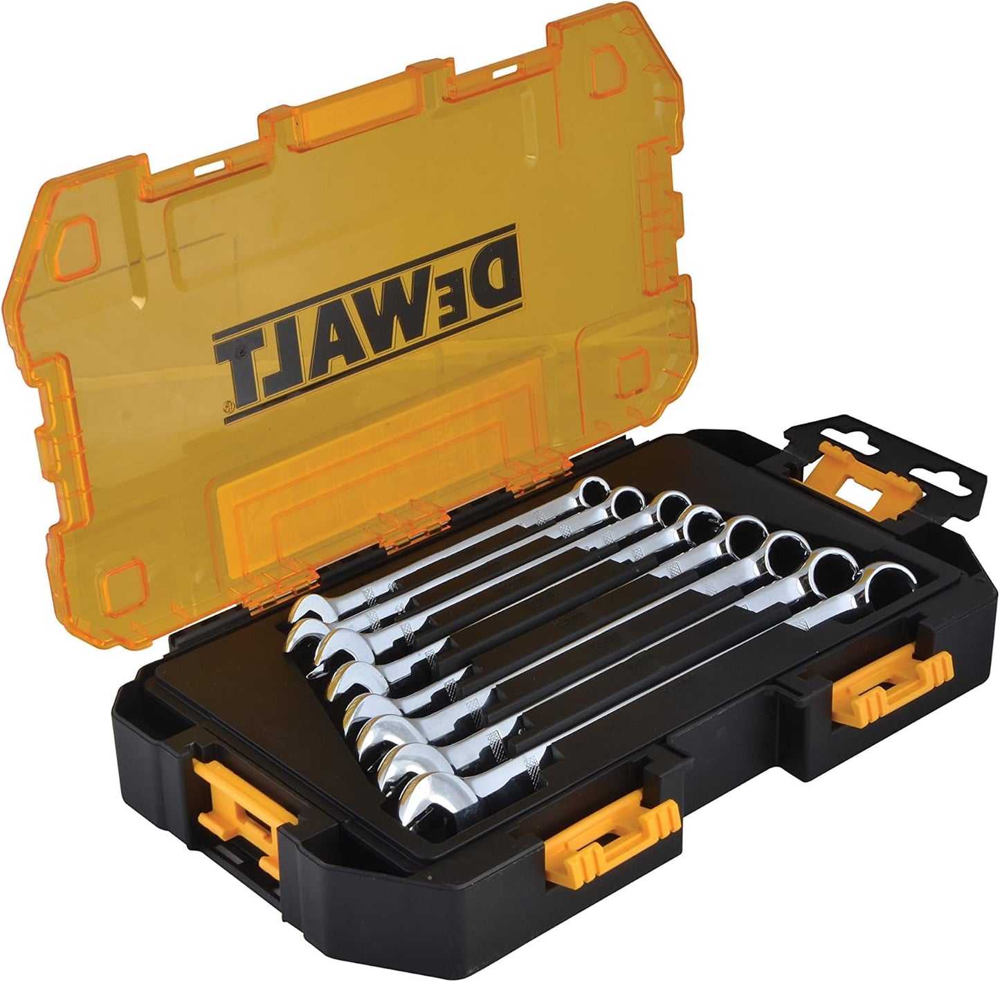 DEWALT Combination Wrench Set, Metric, 8-Piece (DWMT73810)