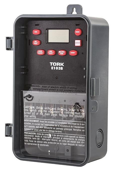 NSI Multipurpose Control 24 Hour Time Switch, 120-277 VAC Input Supply - Image 4