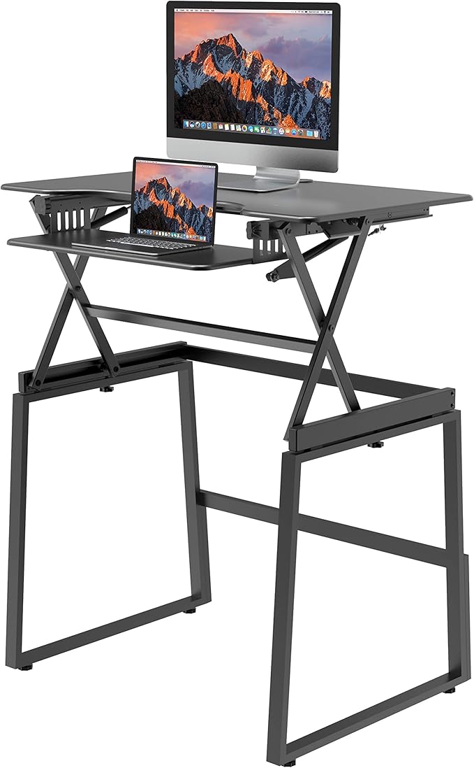 Rocelco 40" Large Height Adjustable Standing Desk BUNDLE - Image 2