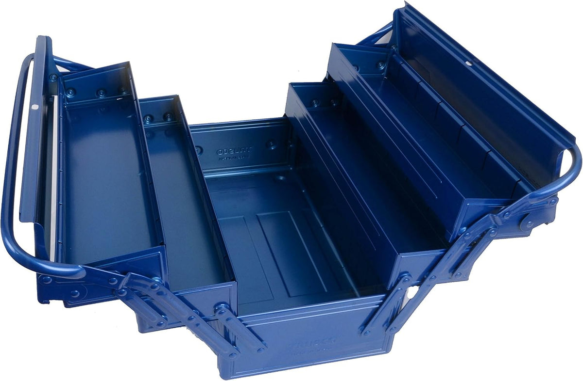 trusco gt-410-b 3-tier tool box, 16.2 x 8.7 shown in use