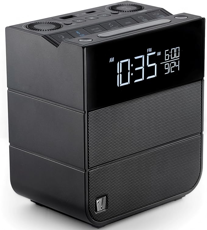 Soundfreaq Sound Rise II, SFQ-16: Bedside Alarm Clock Radio & Bluetooth Speaker by SOUNDFREAQ