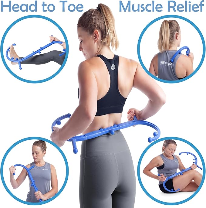 Body Back Buddy Classic USA Made Handheld Full Body Massage Cane Pressure & - Image 6