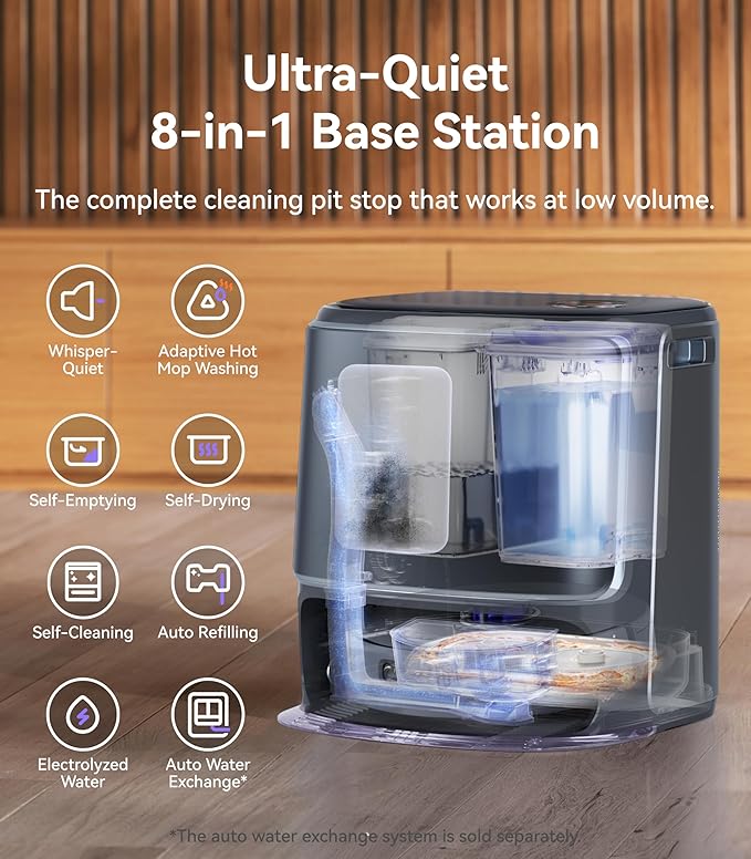 NARWAL Freo Z Ultra Robot Vacuum and Mop Combo, Dual RGB Cameras and Chips - Image 3