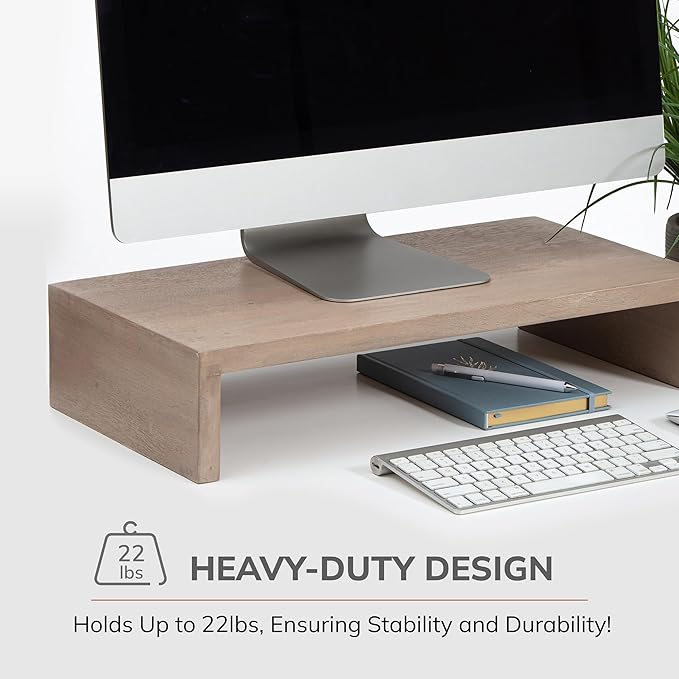 Anji Mountain Wooden Monitor Stand - Image 8