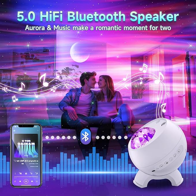 Northern Lights Projector, 300+Lighting Modes Galaxy Projector - Image 6