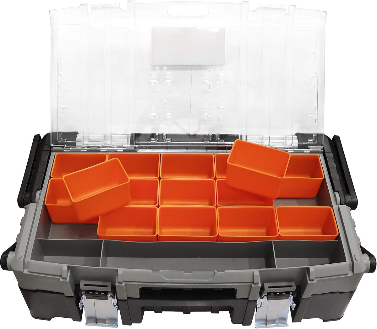 boxer® empty plastic tool box 57 cm shown in use