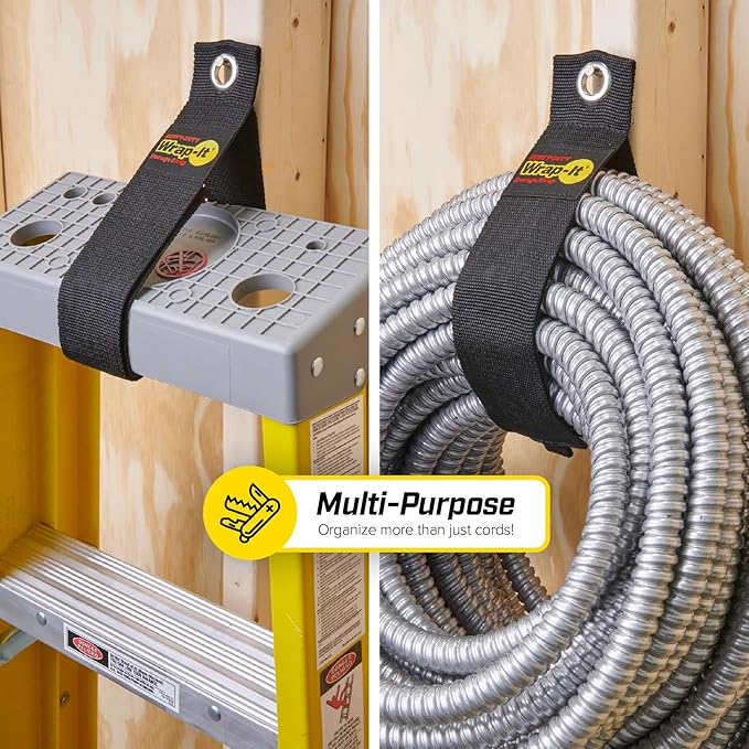 Heavy-Duty Wrap-It Storage Straps, 28-inch - Image 4