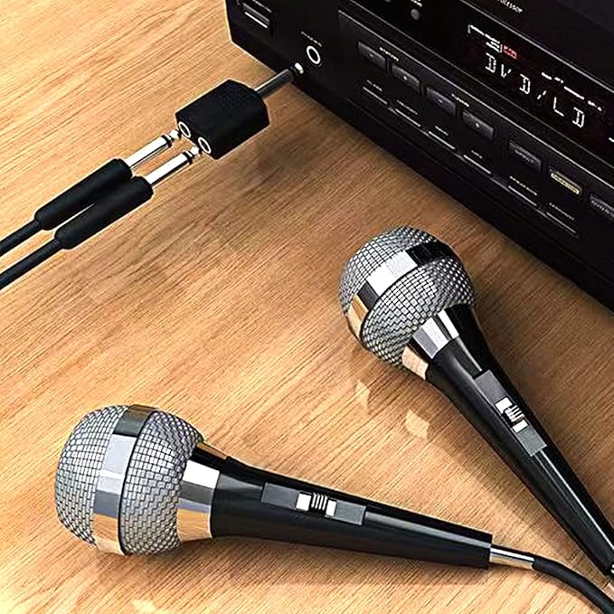Sairps 1/4 Audio Splitter TS Mono Plug Interconnect Audio One Male 6.35mm and - Image 4