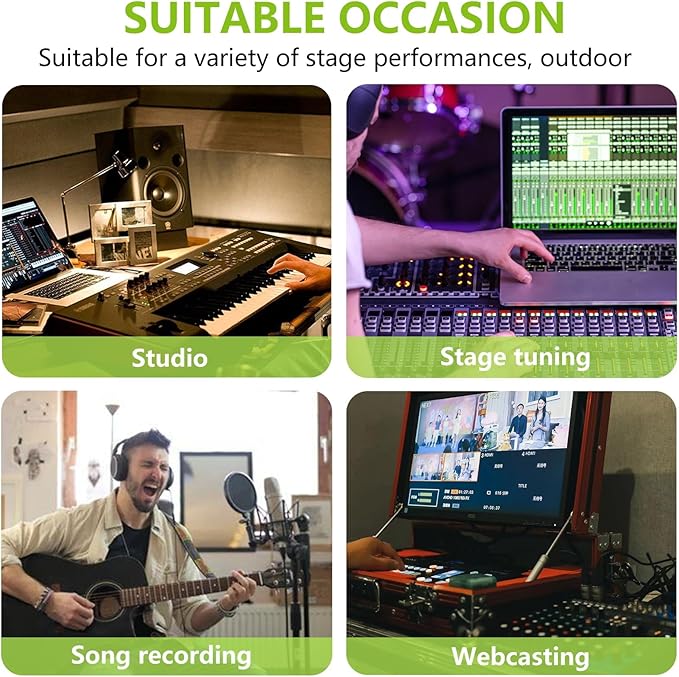 8 Channel Audio Mixer DJ Mixer Sound Board Console 16 Dsp USB Audio Interface - Image 8