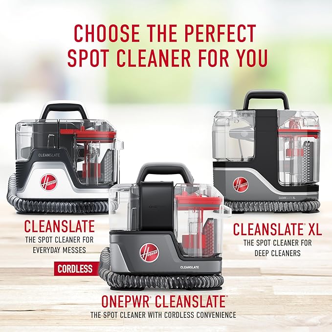 Hoover CleanSlate Plus Portable Carpet + Upholstery Spot Cleaner Machine - Image 8