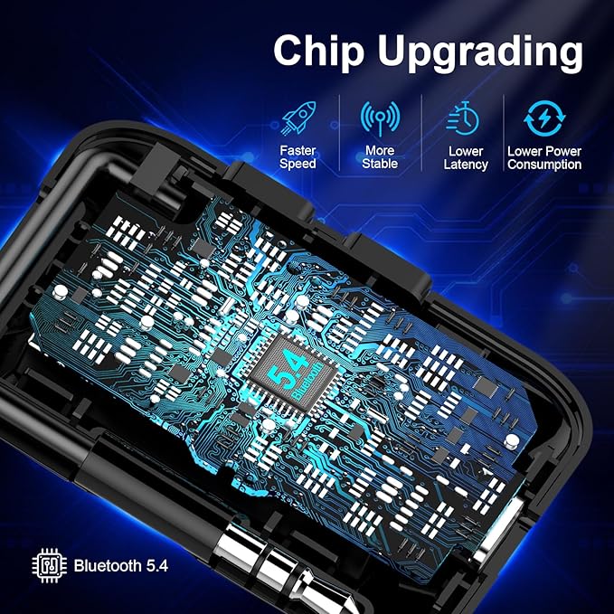 Premium Bluetooth 5.4 Transmitter, Airplane Wireless Adapter, Supports 2 - Image 4