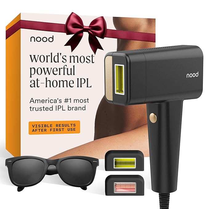 Nood™ NEW Flasher Pro — IPL Laser Hair Removal Device & Anti-Aging Red Light by Nood