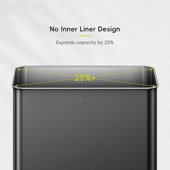 EKO Mirage X 80 Liter / 21.1 Gallons Motion Sensor Trash Can, Automatic Large - Image 7