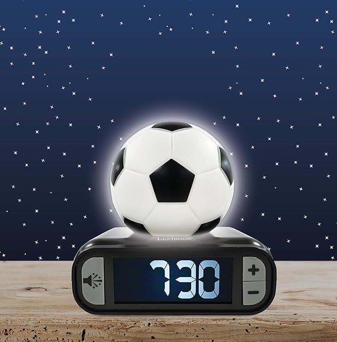 LEXiBOOK - Soccer Ball Digital Alarm Clock - Image 5