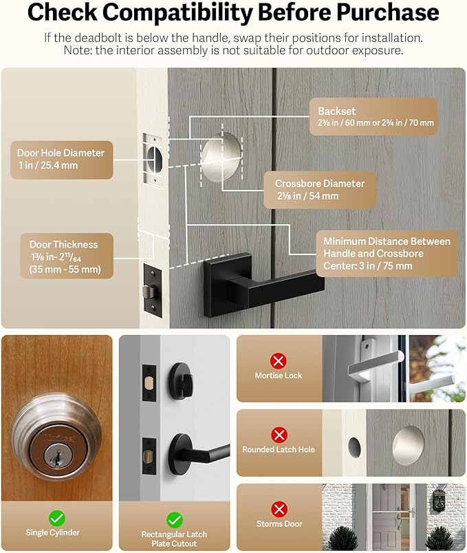 Lockin Veno Pro Smart Deadbolt Lock - Image 8