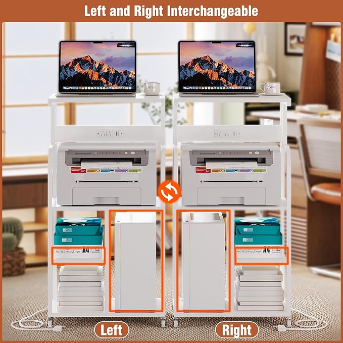 VEDECASA Mobile High Printer Stand - Image 7