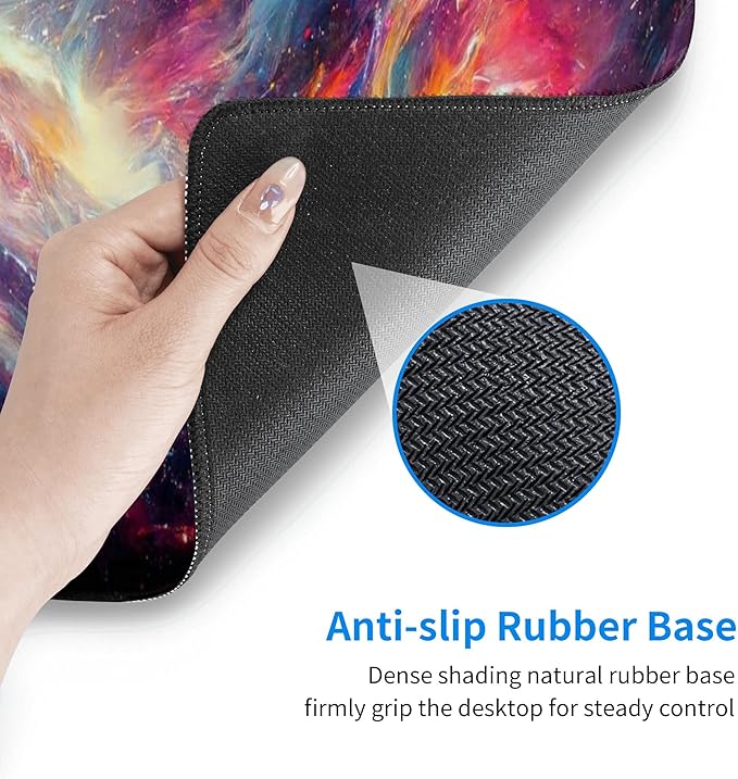 Galaxy Extended Big Mouse Pad Large, XL Gaming Mouse Pad Desk Pad, - Image 6