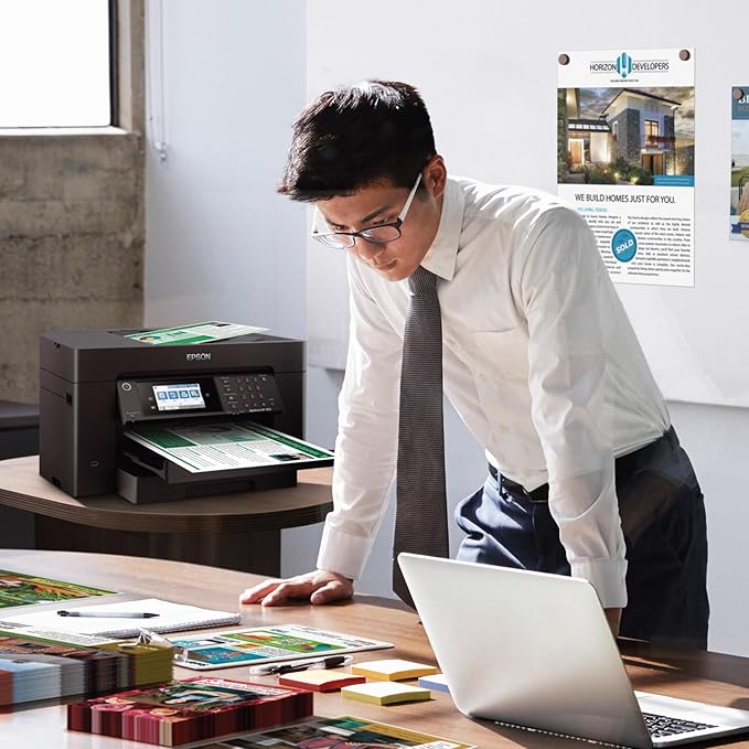 Epson Workforce Pro WF-7820 Wireless All-in-One Wide-Format Printer - Image 6