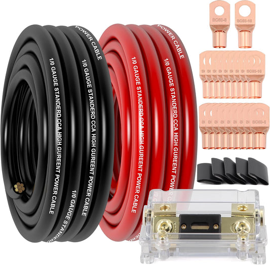 1/0 Gauge Wire Copper Clad Aluminum CCA Primary Automotive Wire, Battery Cable
