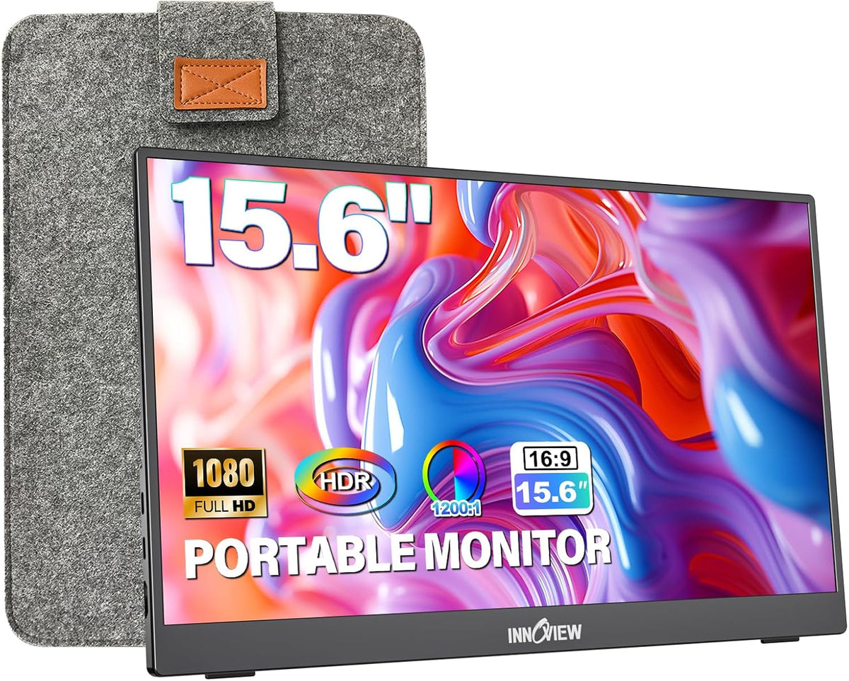 InnoView Portable Monitor 15.6" 1080P