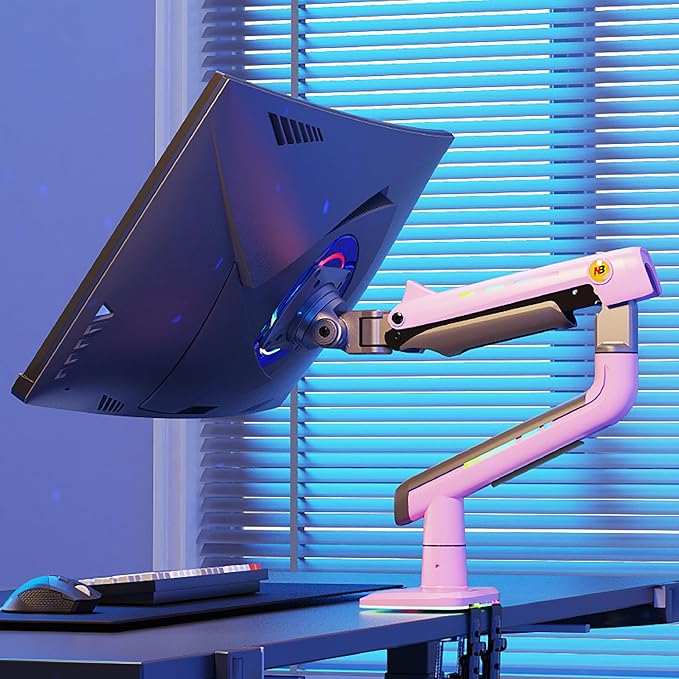 NB Gaming Monitor Arm or for 32 to 60 Inches Screen, Load up to 20 kg, VESA - Image 7