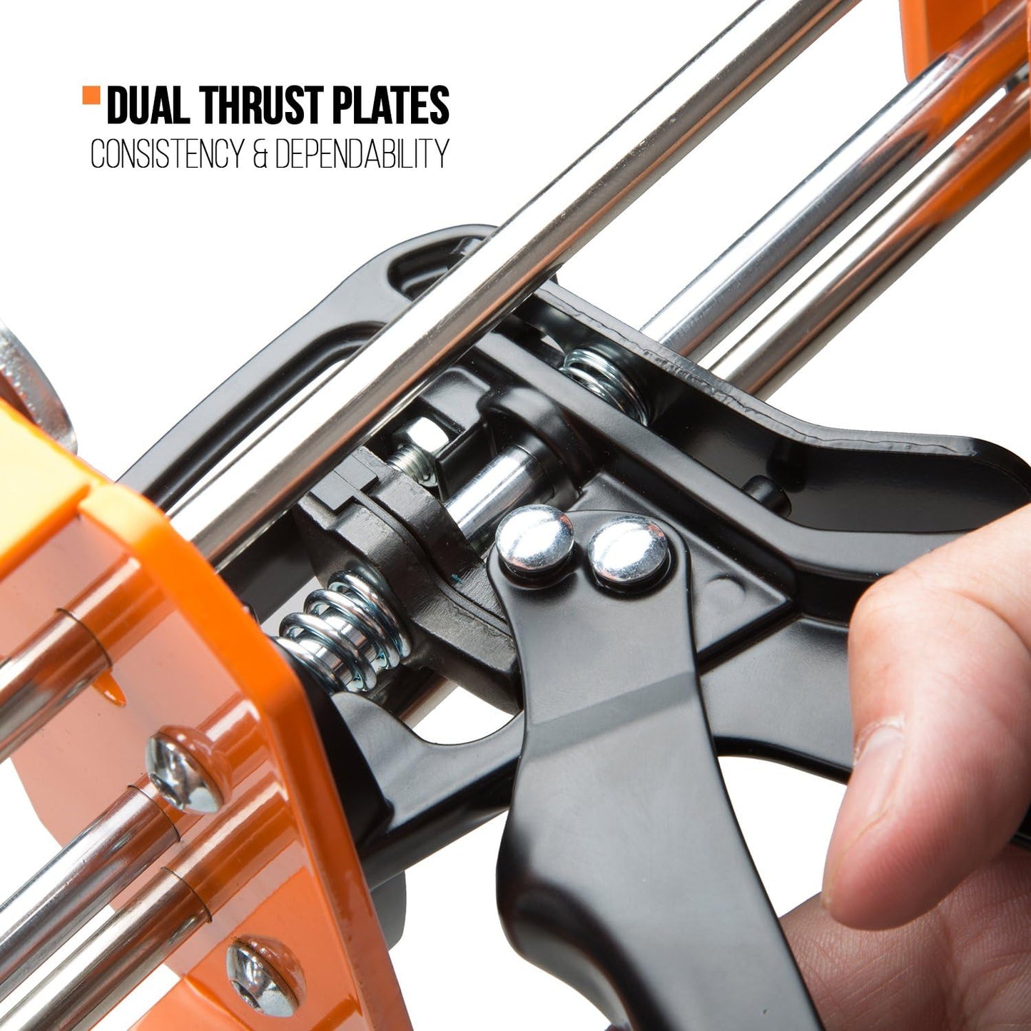 200 ml (1:1 and 2:1) 26:1 High Thrust Dual Component Cartridge Gun