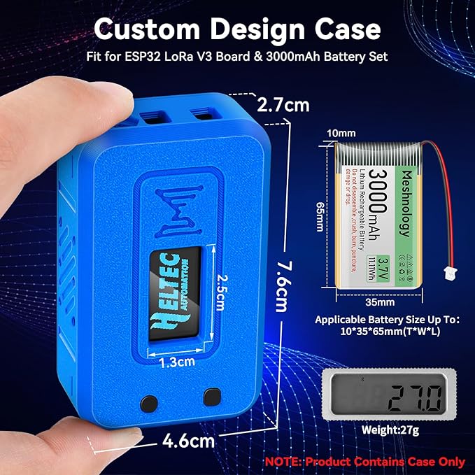 Meshnology Case for LoRa ESP32 V3 Module Board Device Set - Image 3