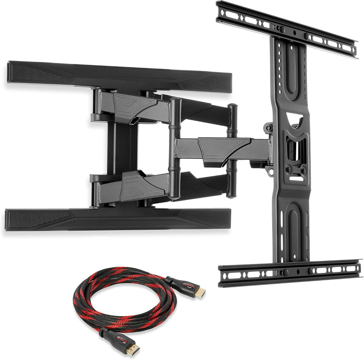Mount Factory Heavy-Duty Full Motion TV Wall Mount