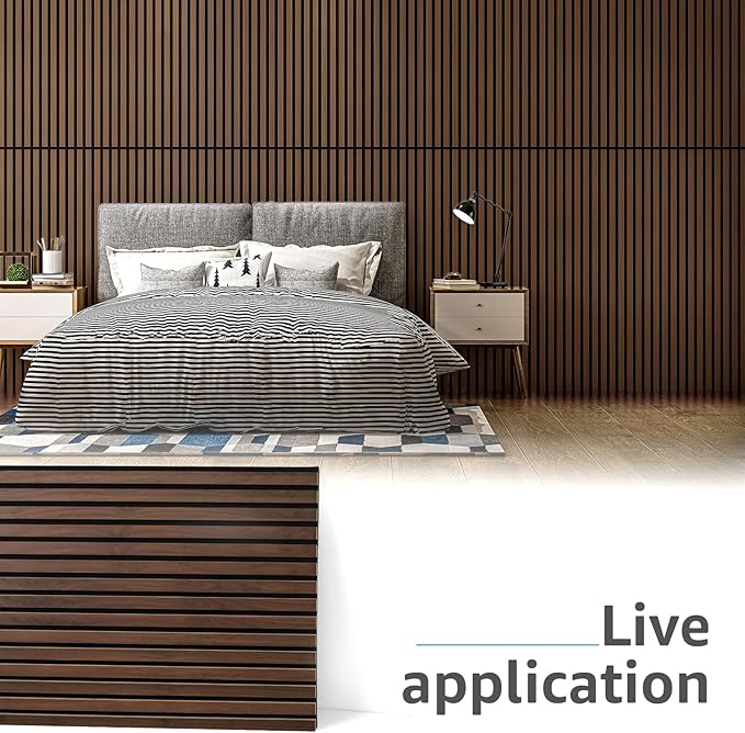 Art3d 2-Pack Acoustic Wood Slat Wall Panels - Image 2