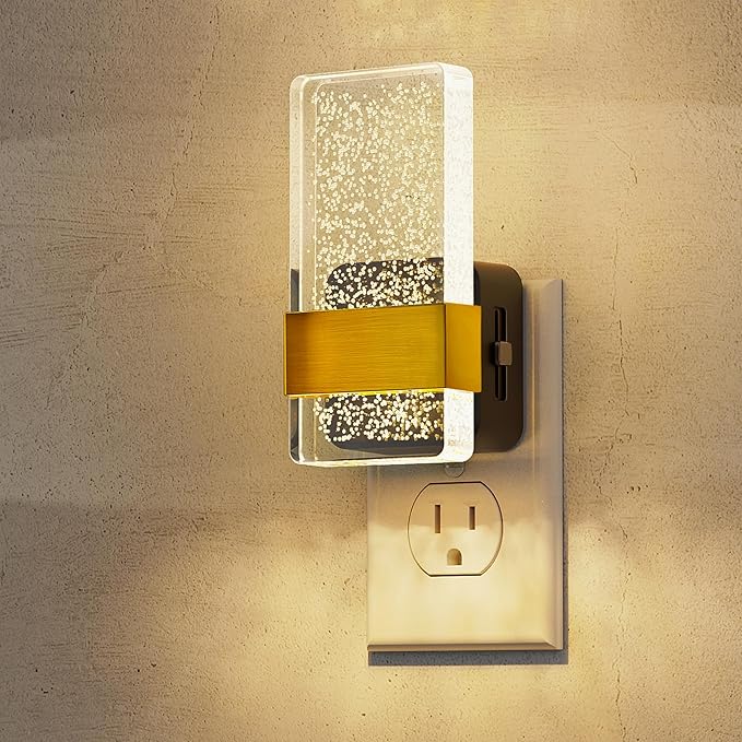 L LOHAS LED Night Light, Bathroom Night Lights Plug Into Wall by LLOHASLED