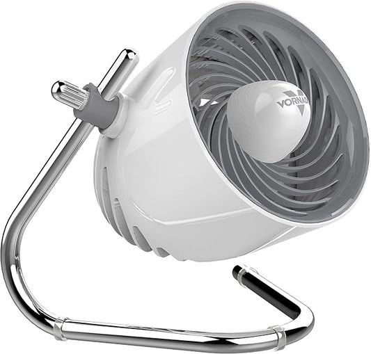 Vornado Pivot Personal Air Circulator, Desk Fan, Ice White by Vornado