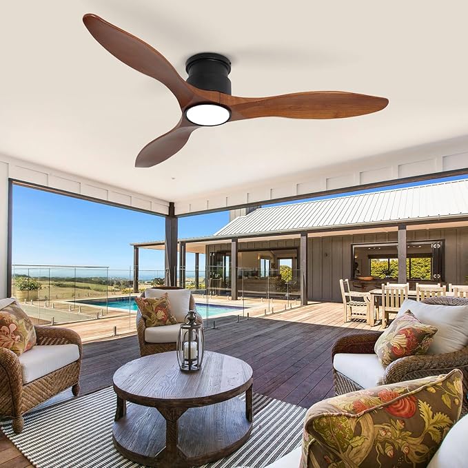 revoici 52Inch Wood Ceiling Fans - Image 9