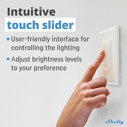Shelly Plus Wall Dimmer UL | WiFi Smart Wall Dimmer Switch | Home Automation | - Image 5